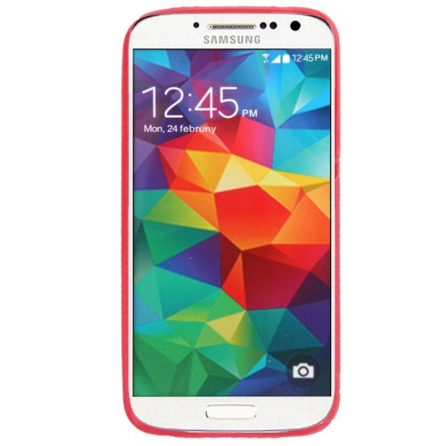 S5 KÖNIG Galaxy Backcover, Schutzhülle, Mini, Rot DESIGN Samsung,