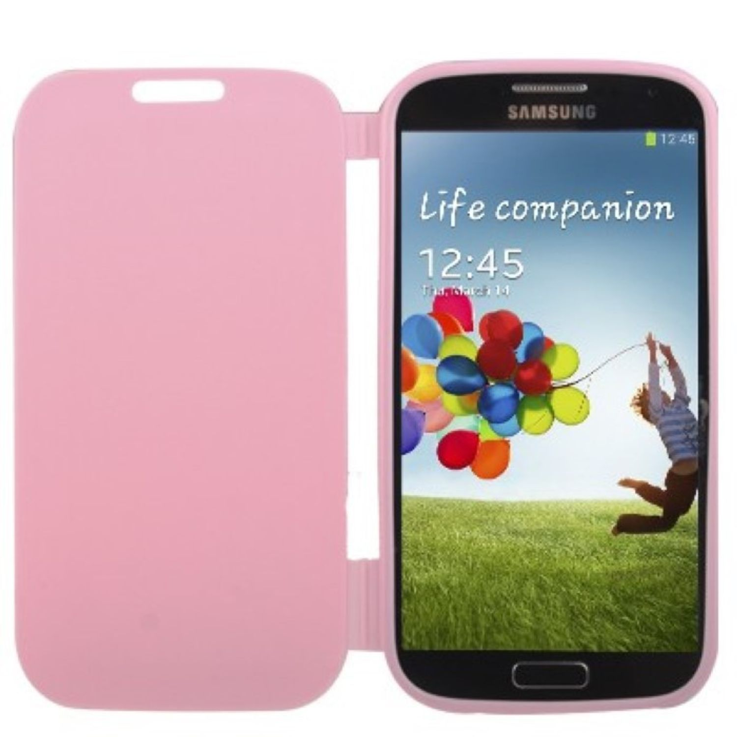 DESIGN Backcover, Samsung, Rosa Galaxy S4, KÖNIG Schutzhülle,