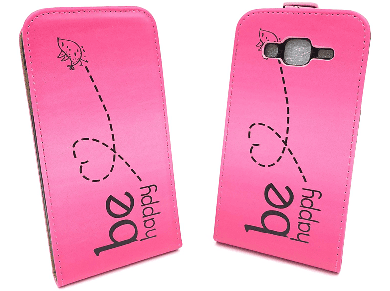 Schutzhülle, Rosa (2015), J5 Samsung, DESIGN Galaxy KÖNIG Backcover,