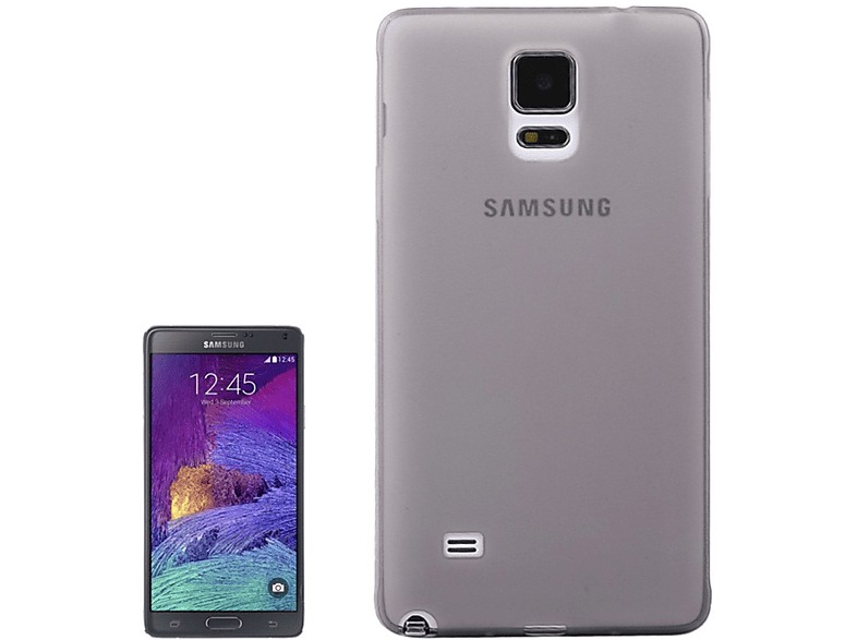 KÖNIG DESIGN Schutzhülle, Backcover, Samsung, 4, Galaxy Note Grau