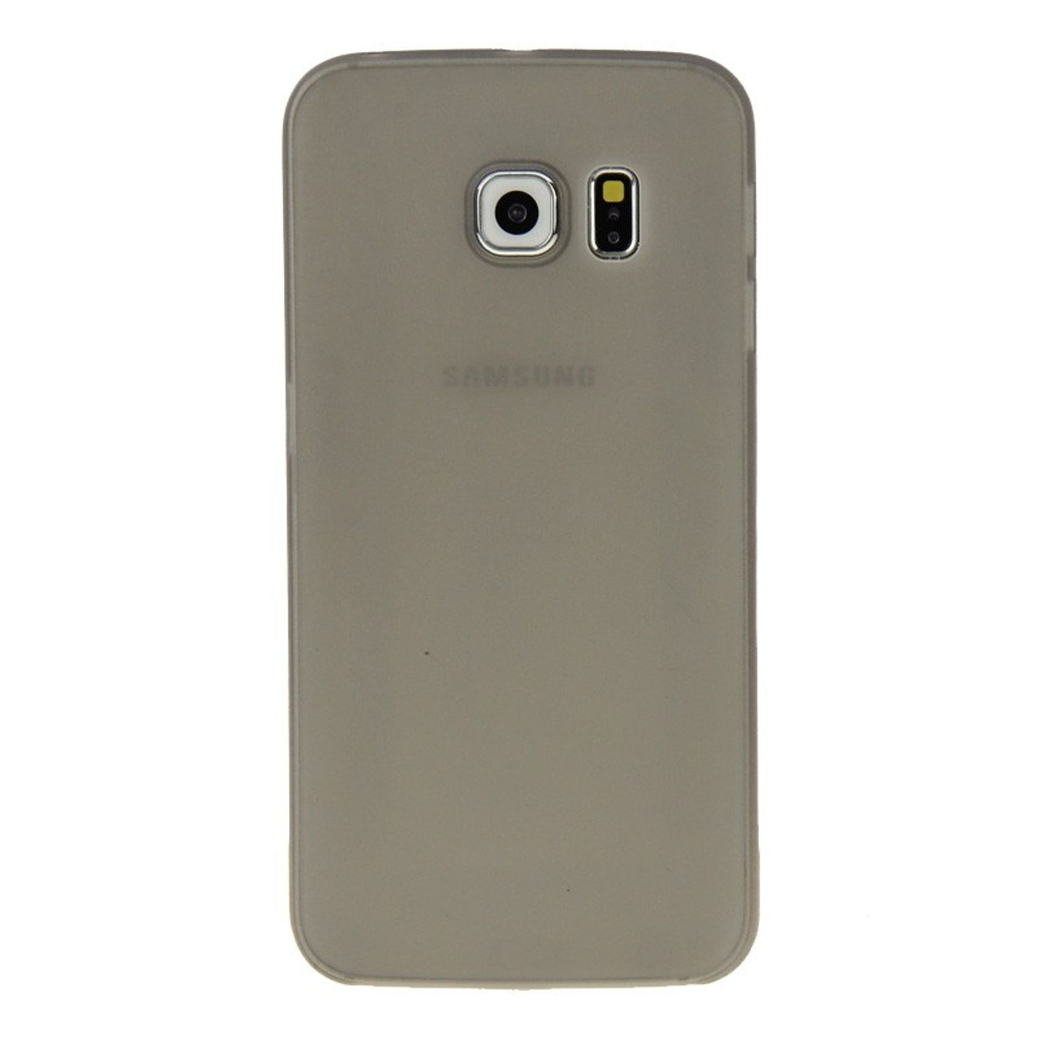 KÖNIG Galaxy Backcover, Samsung, Edge, DESIGN Grau Schutzhülle, S6