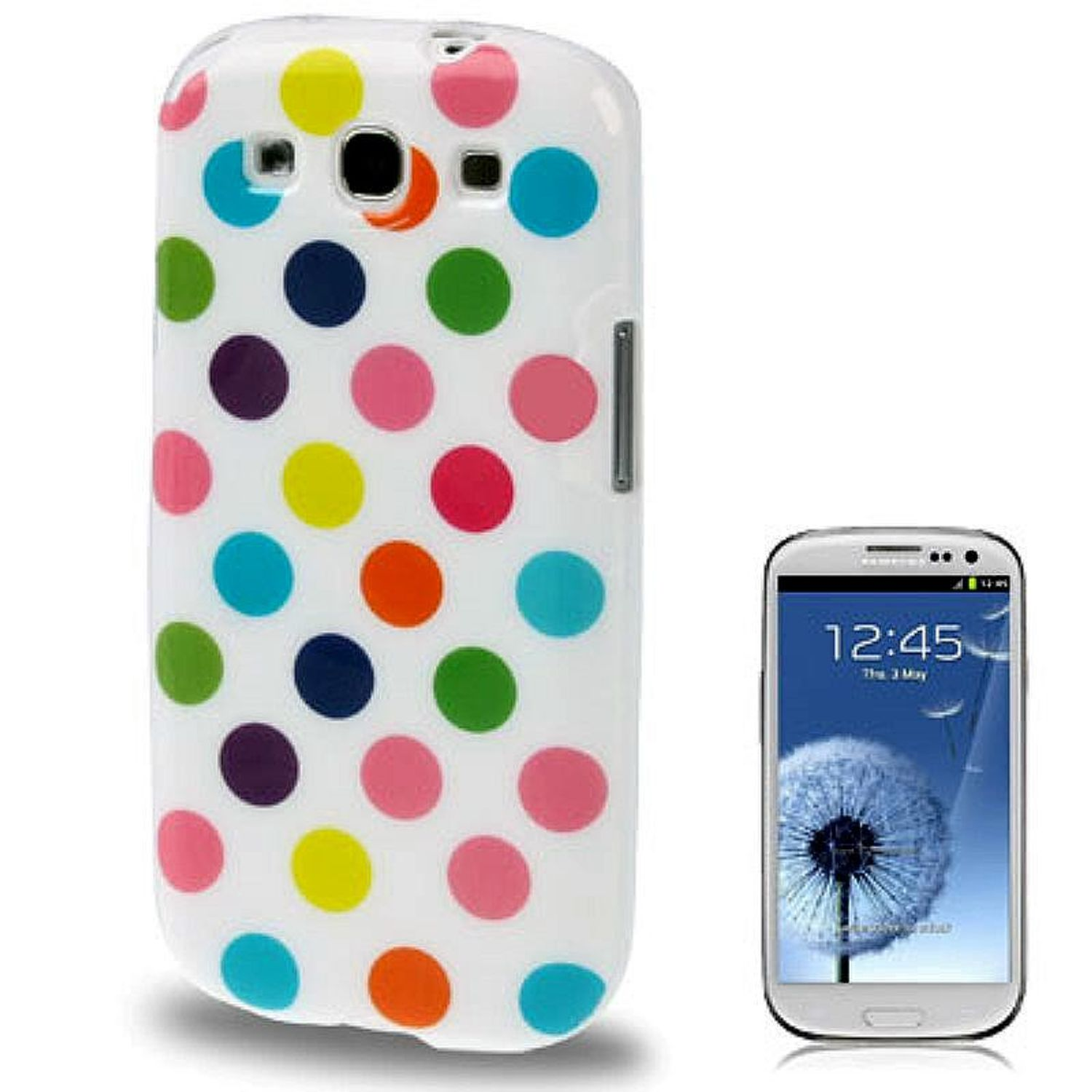 KÖNIG Samsung, S3 NEO, S3 / Backcover, Galaxy DESIGN Mehrfarbig Schutzhülle,