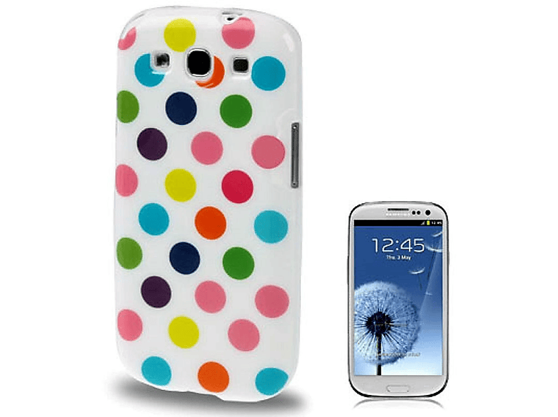 KÖNIG DESIGN Schutzhülle, Backcover, Samsung, Galaxy S3 / S3 NEO, Mehrfarbig