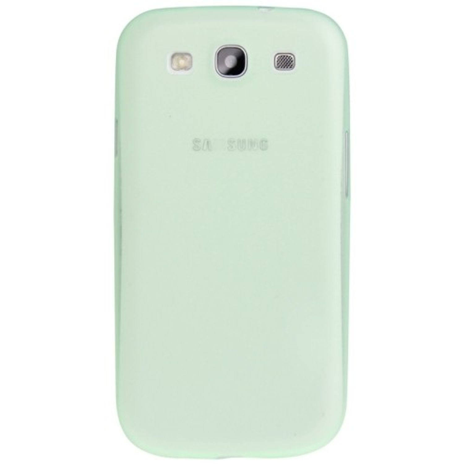 S3 Samsung, S3 Schutzhülle, Galaxy NEO, DESIGN KÖNIG Backcover, Grün /