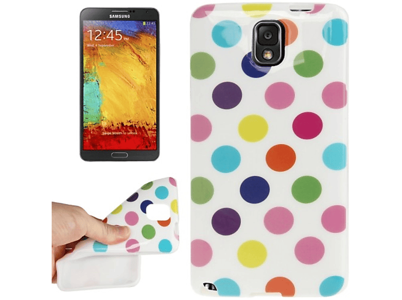 Galaxy Samsung, DESIGN Note KÖNIG 3, Weiß Backcover, Schutzhülle,