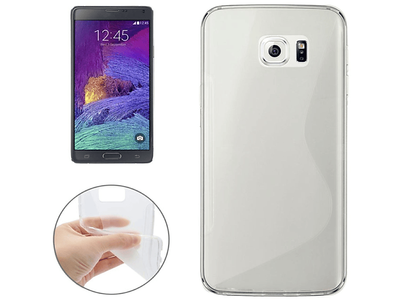 KÖNIG DESIGN Schutzhülle, Backcover, Galaxy Note Transparent 5, Samsung