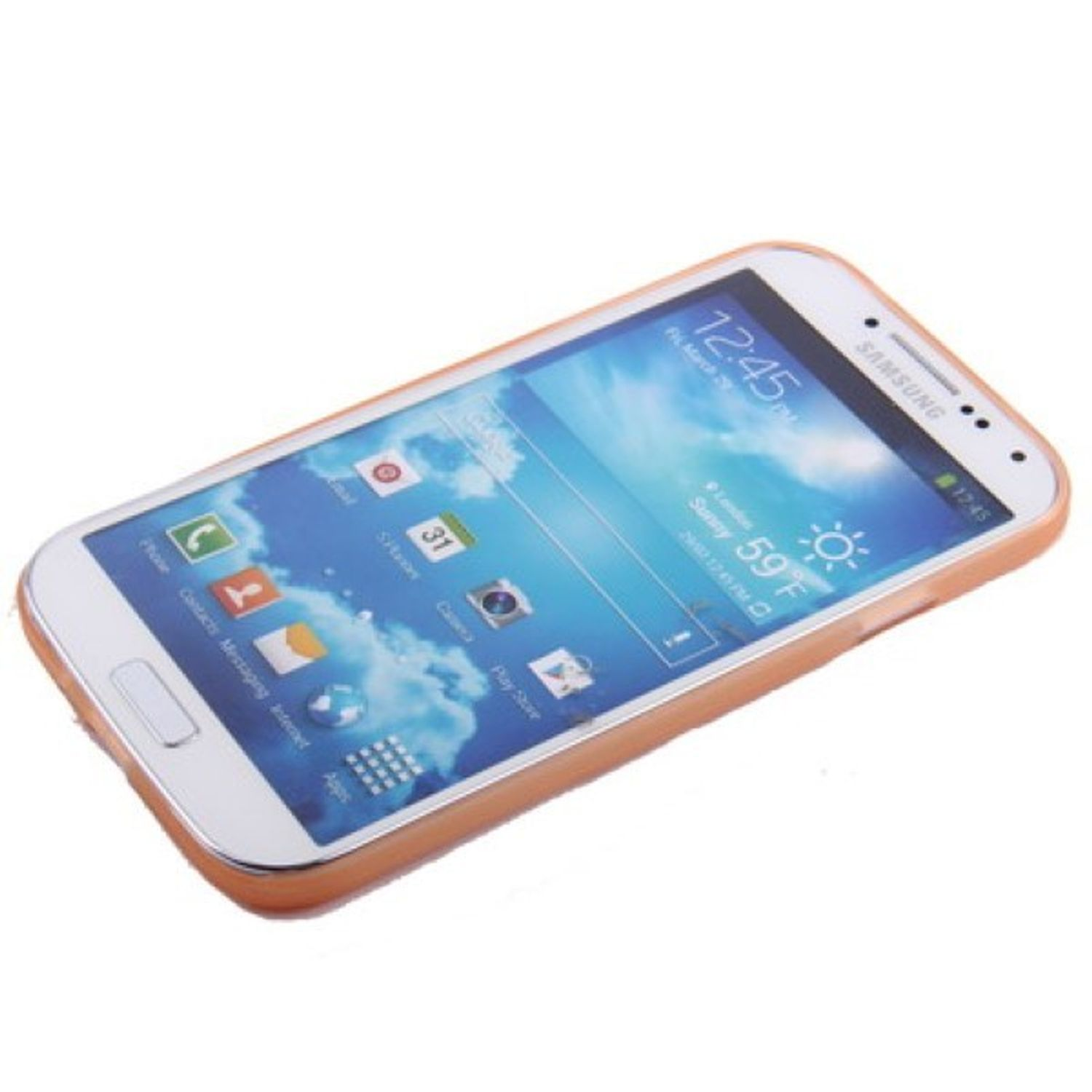 Samsung, Rosa Backcover, S4, KÖNIG Galaxy Schutzhülle, DESIGN