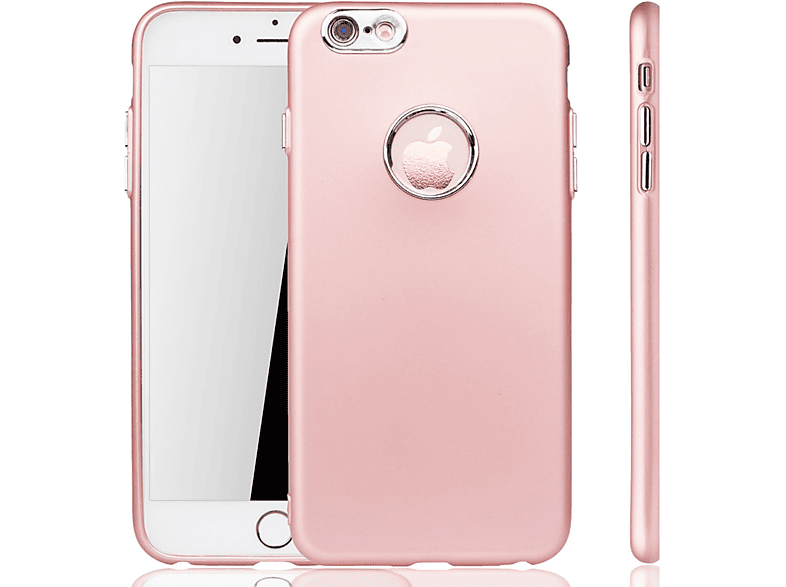 KÖNIG DESIGN Schutzhülle, / Rosa Backcover, 6s, 6 iPhone Apple