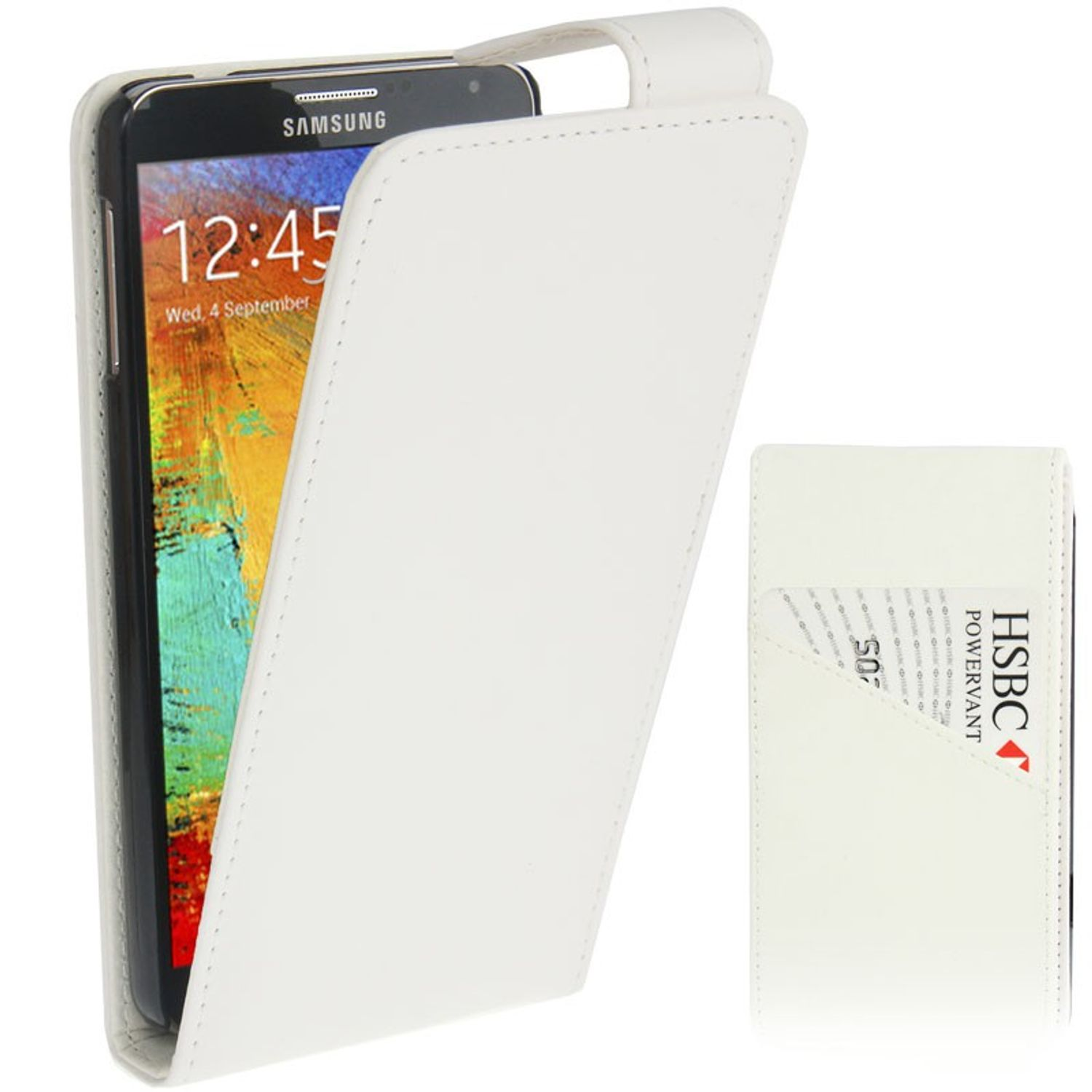KÖNIG DESIGN Schutzhülle, Backcover, Weiß Note Galaxy Samsung, 3