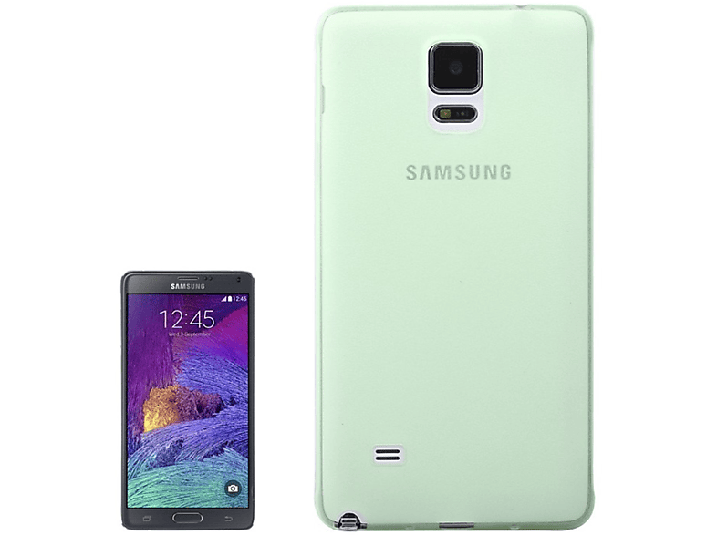 KÖNIG DESIGN Schutzhülle, Backcover, Samsung, Galaxy Note 4, Grün