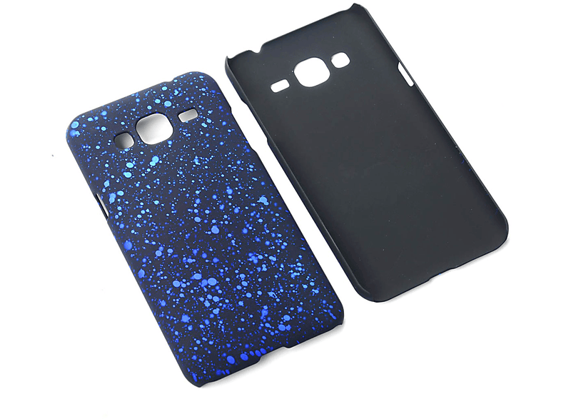 Schwarz Backcover, Schutzhülle, Samsung, J3 (2016), KÖNIG DESIGN Galaxy