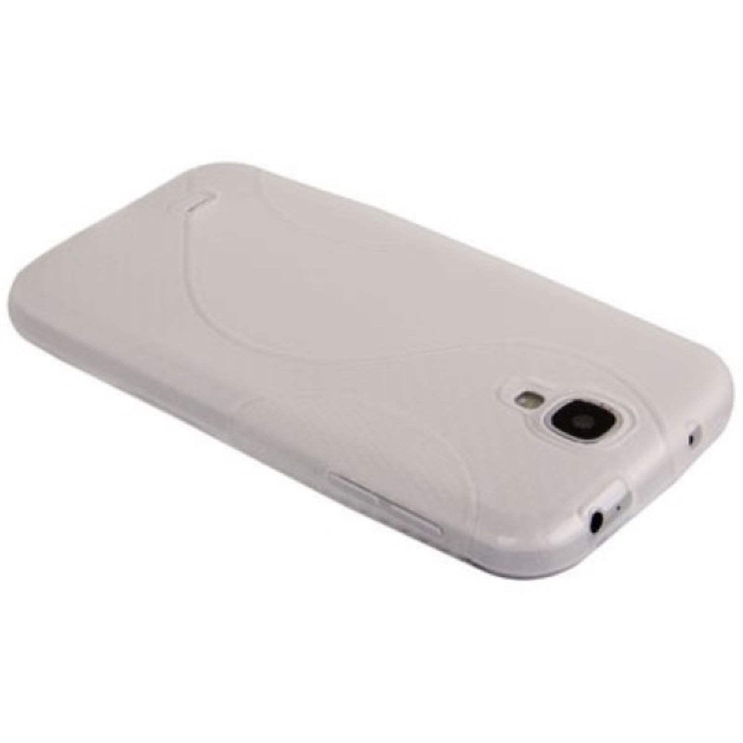 Weiß DESIGN Schutzhülle, Galaxy S4, KÖNIG Samsung, Backcover,