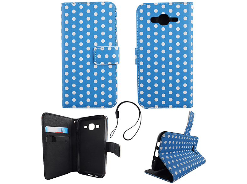 KÖNIG DESIGN Schutzhülle, Backcover, Samsung, J5 (2015), Galaxy Blau