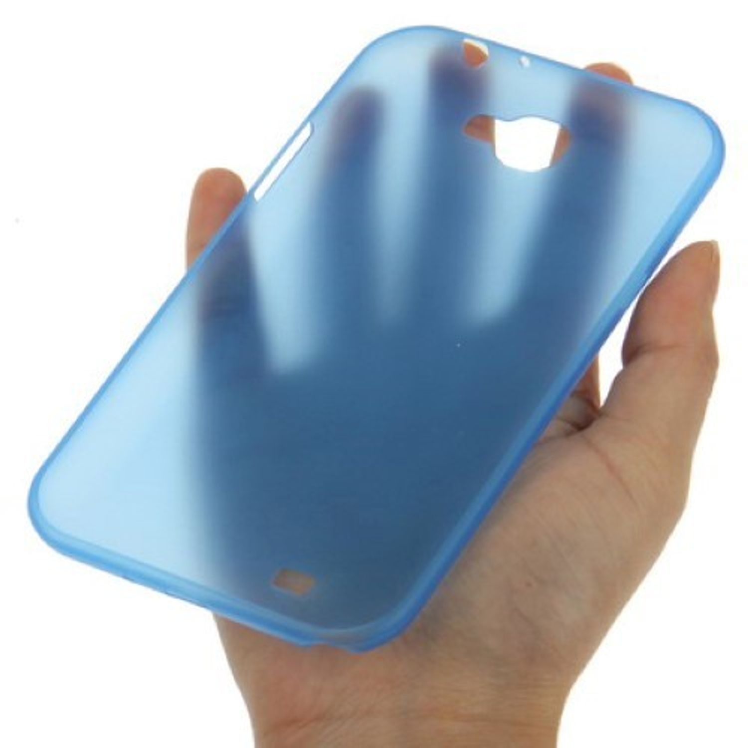 KÖNIG DESIGN Schutzhülle, 2 Backcover, N7100, Galaxy Samsung, Note Blau