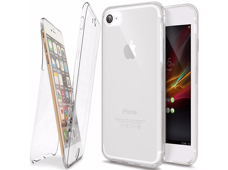8 IPhone 7 2020, Backcover, Apple, SE / / Handyhülle, DESIGN Transparent KÖNIG