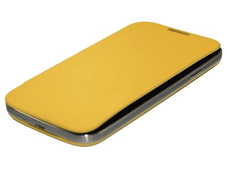 KÖNIG Samsung, S4 Backcover, DESIGN Mini, Galaxy Gelb Schutzhülle,