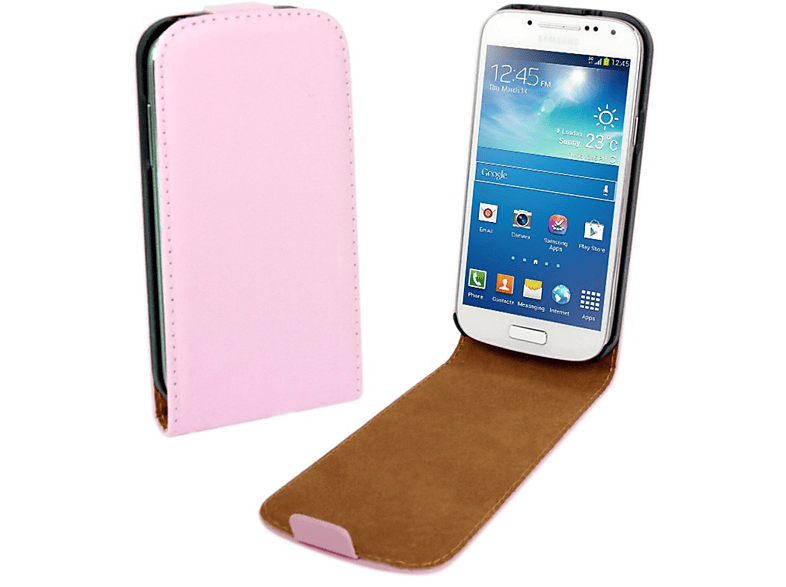 Rosa Samsung, Backcover, S4 Galaxy Mini, KÖNIG DESIGN Schutzhülle,