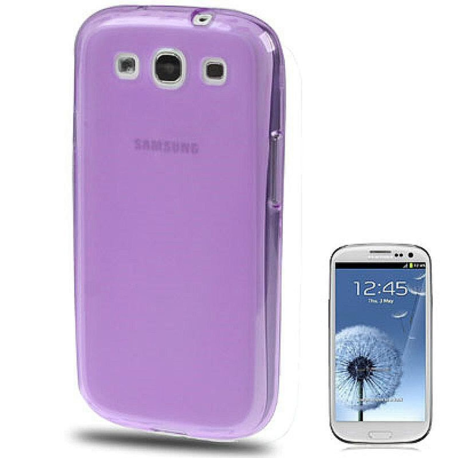 NEO, Samsung, S3 KÖNIG DESIGN / Schutzhülle, Backcover, S3 Violett Galaxy