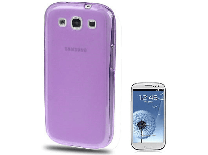 / Backcover, DESIGN NEO, Galaxy Violett S3 Schutzhülle, Samsung, KÖNIG S3