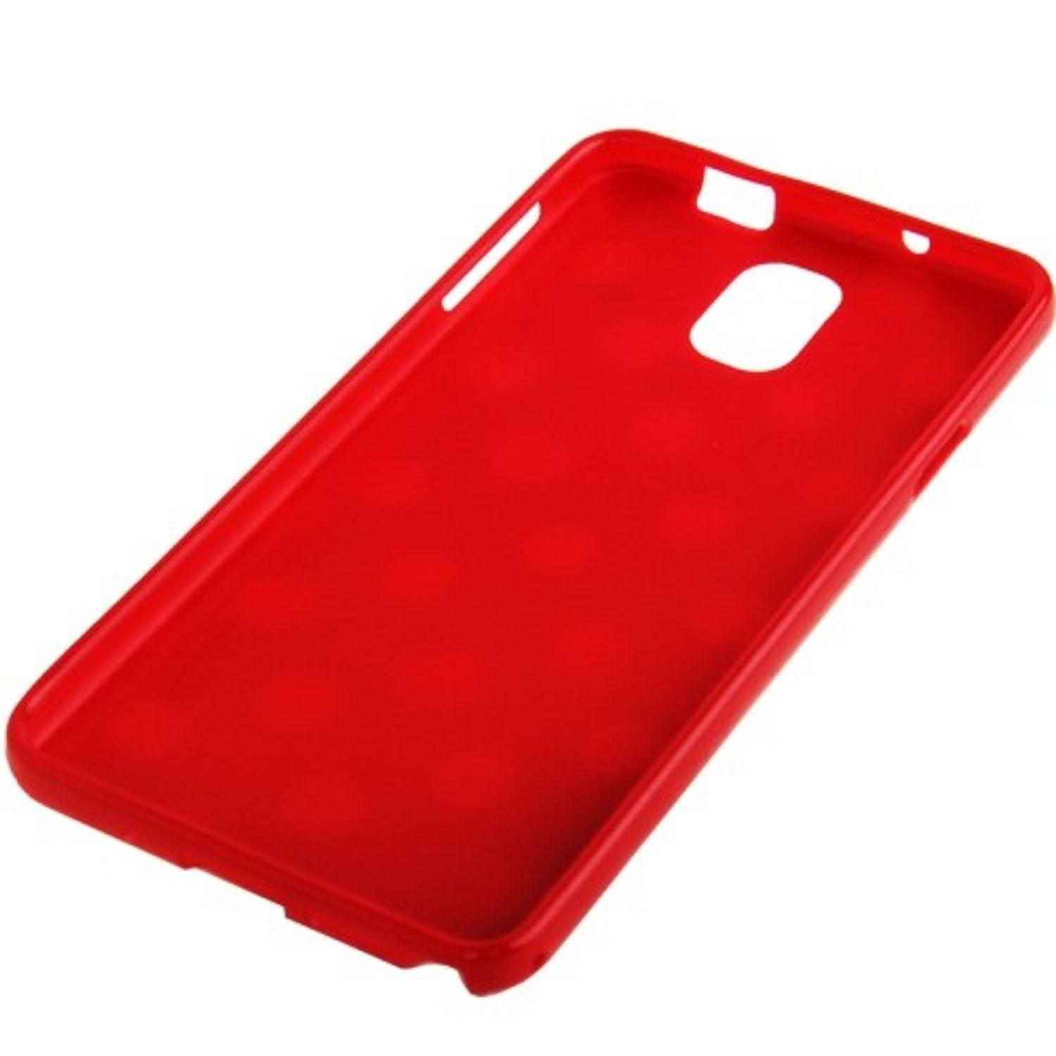 Rot Samsung, Note 3, Schutzhülle, Backcover, Galaxy KÖNIG DESIGN