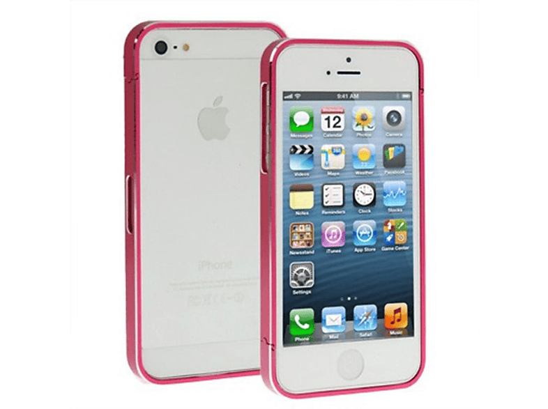 iPhone Handyhülle, DESIGN Apple, / 5s Rot / 5 Backcover, SE, KÖNIG
