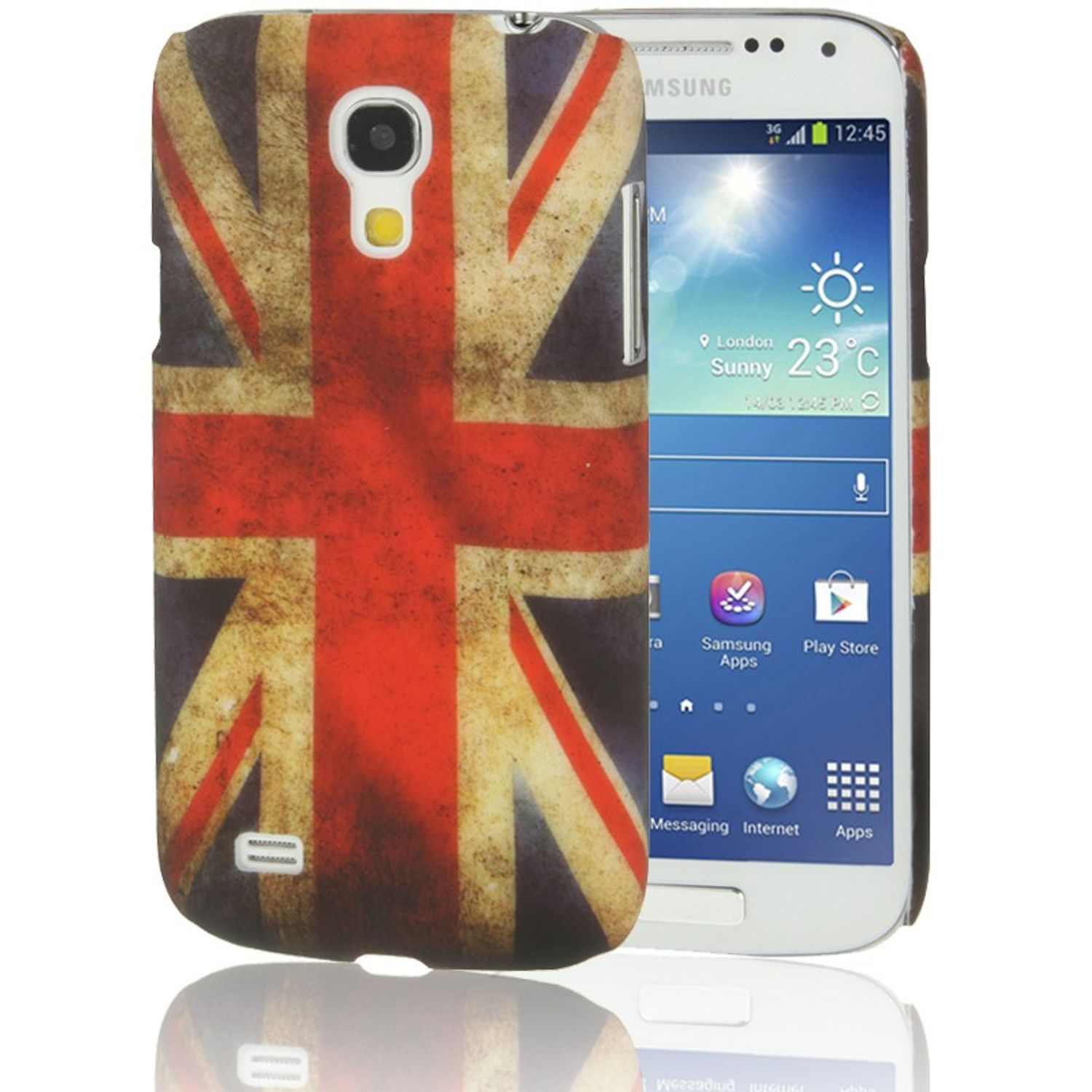 Galaxy S4 Schutzhülle, Mini, KÖNIG DESIGN Backcover, Mehrfarbig Samsung,