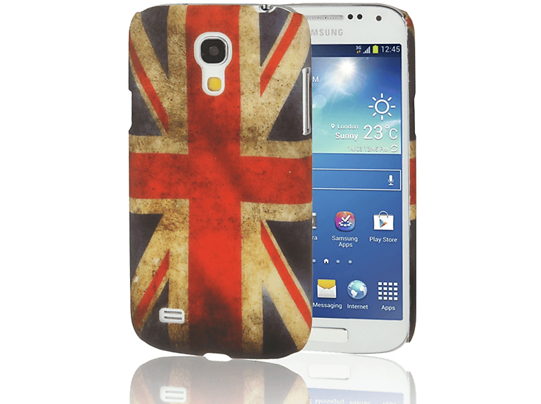 KÖNIG DESIGN S4 Mini, Galaxy Backcover, Samsung, Schutzhülle, Mehrfarbig
