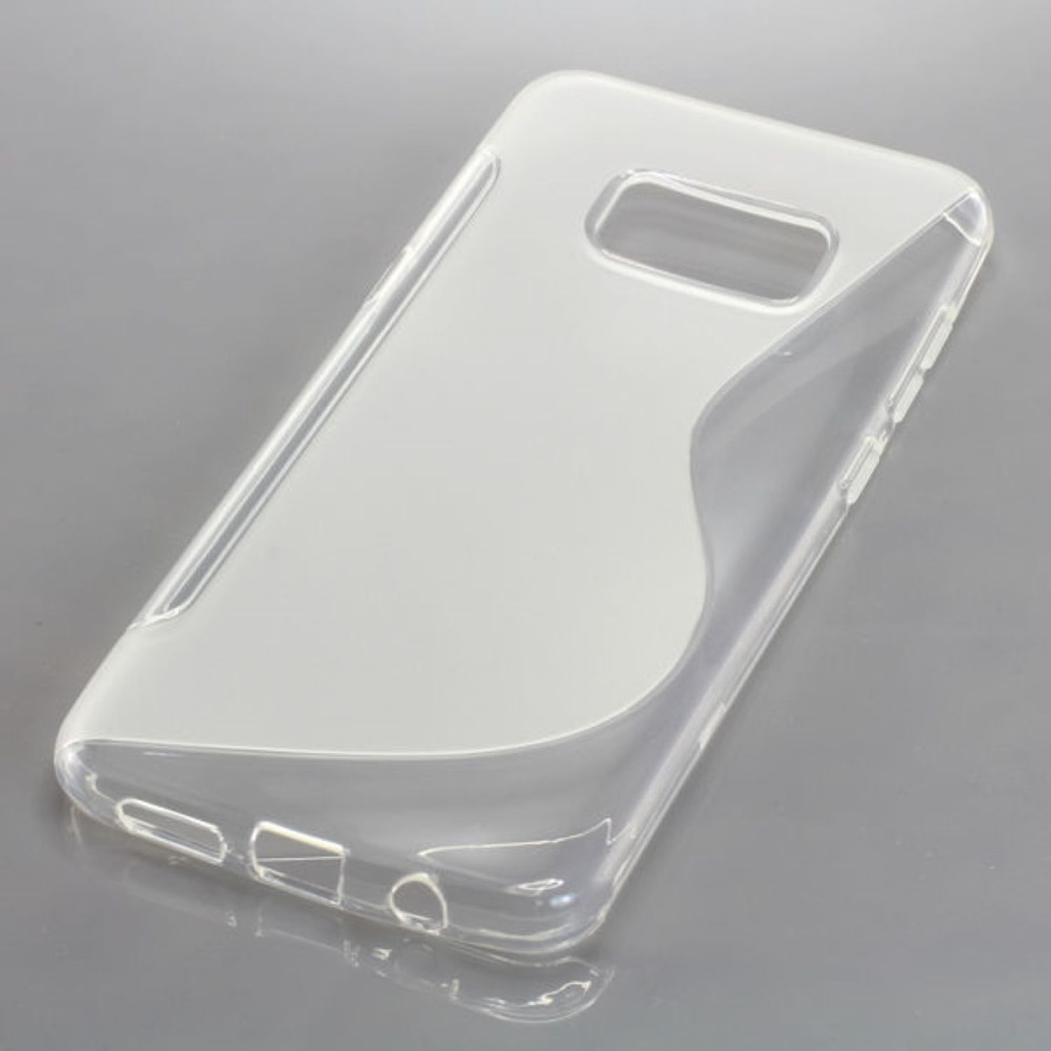 Schutzhülle, Galaxy Backcover, DESIGN Transparent Samsung, Plus, KÖNIG S8