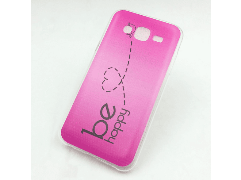 KÖNIG Backcover, (2015), Galaxy Rosa DESIGN J5 Samsung, Schutzhülle,