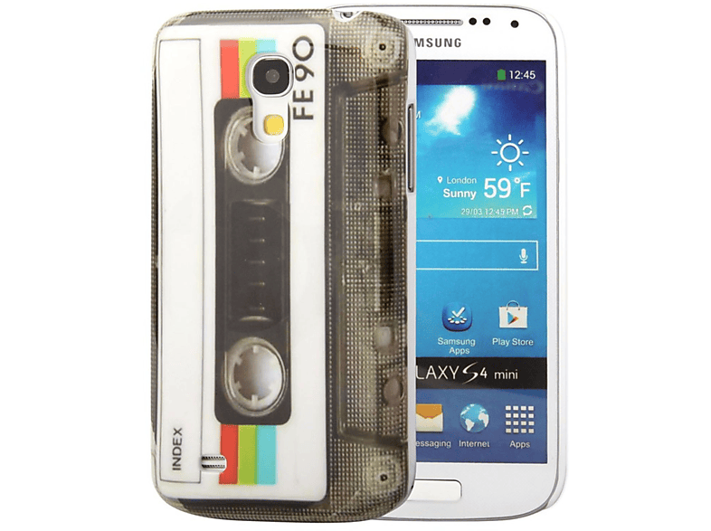 Mini, KÖNIG Galaxy Mehrfarbig DESIGN S4 Schutzhülle, Backcover, Samsung,