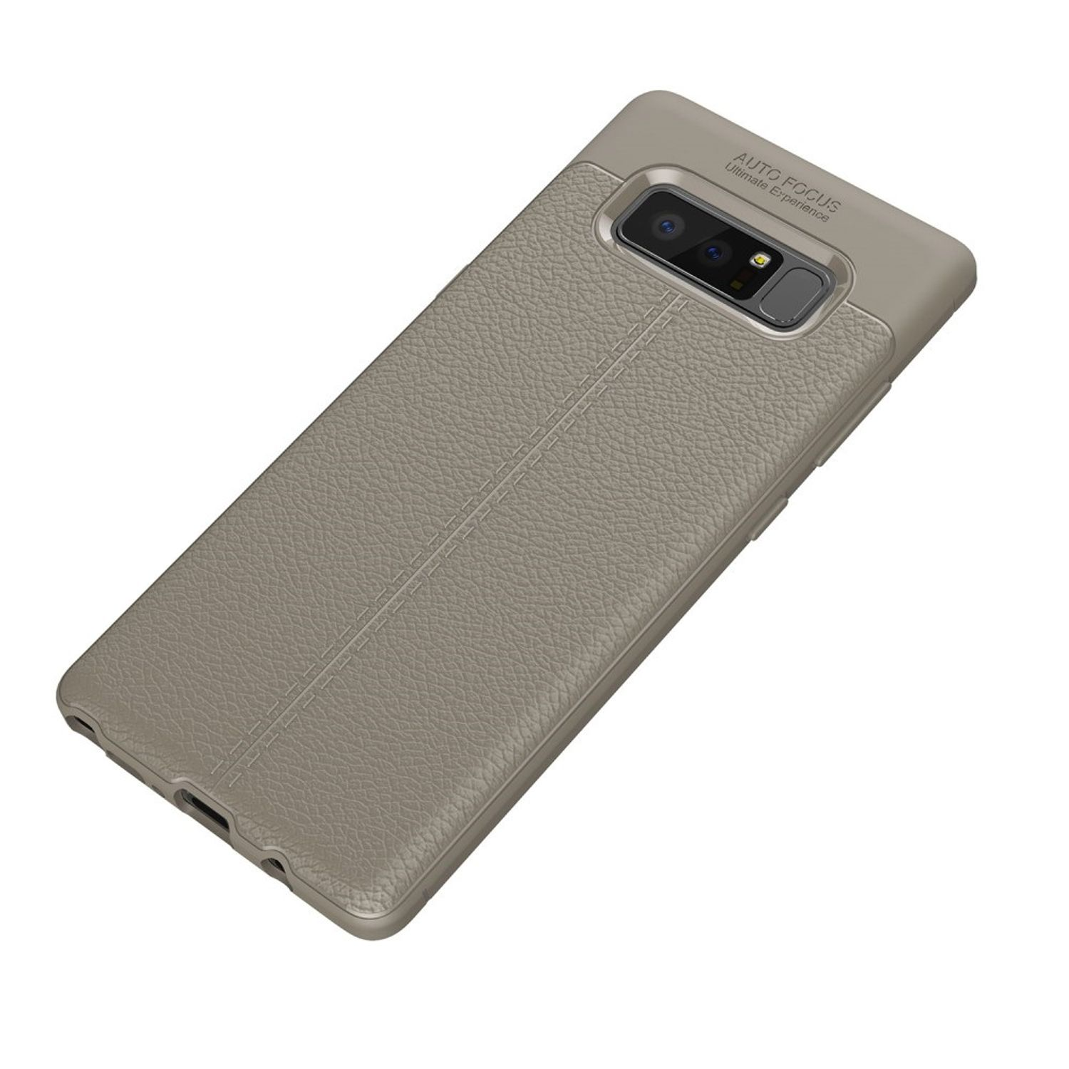 KÖNIG DESIGN Schutzhülle, Samsung, Backcover, Note 8, Galaxy Grau