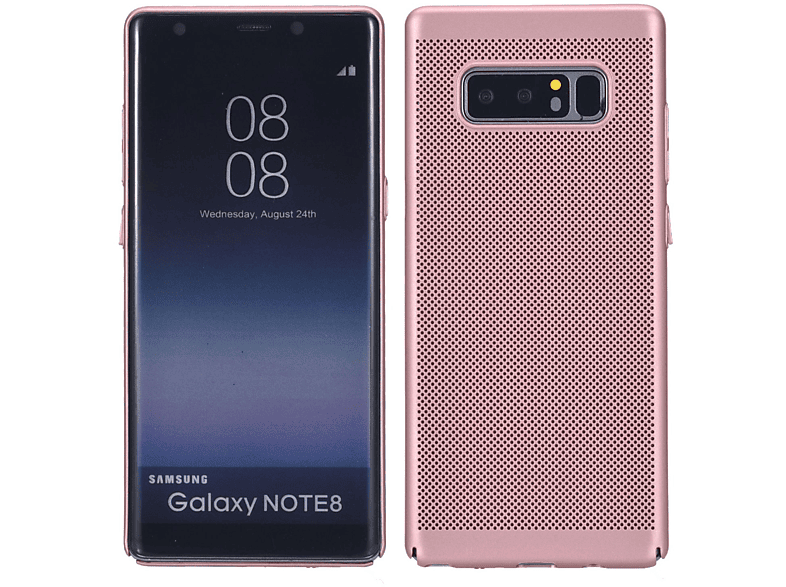 KÖNIG DESIGN Schutzhülle, Backcover, Samsung, Rosa Galaxy Note 8