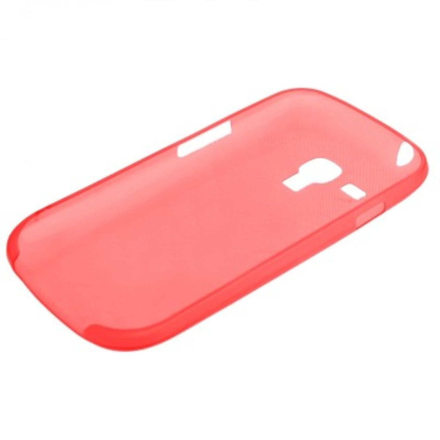 Backcover, Samsung, S3 Galaxy Mini, DESIGN KÖNIG Schutzhülle, Rot