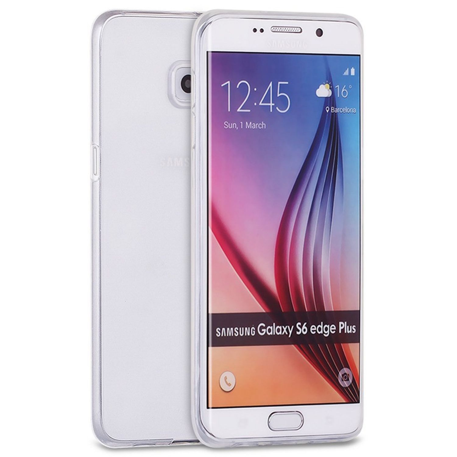 Backcover, Samsung, S6 KÖNIG Transparent Galaxy Plus, Edge DESIGN Schutzhülle,