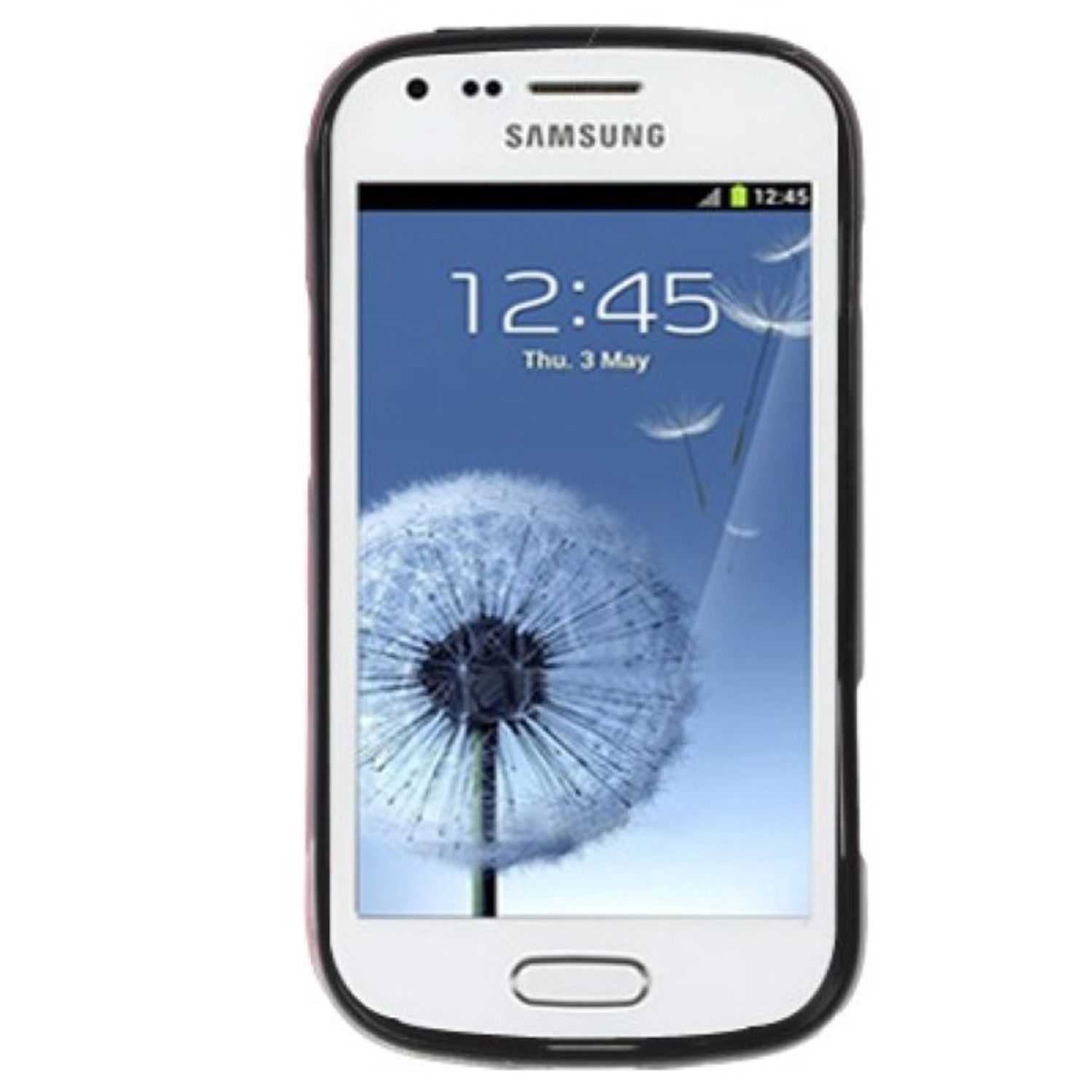 Samsung, Backcover, Duos Schutzhülle, Schwarz S7562, Galaxy S DESIGN KÖNIG