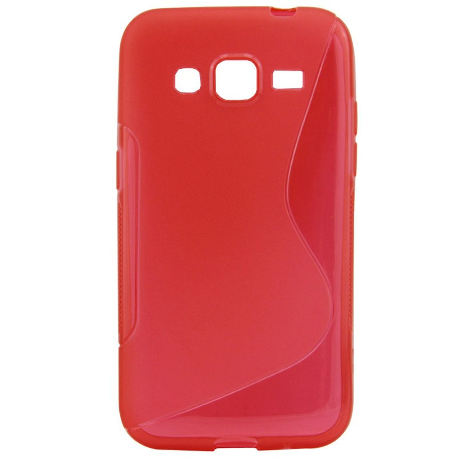 Galaxy Backcover, Rot Schutzhülle, Core DESIGN Prime, Samsung, KÖNIG