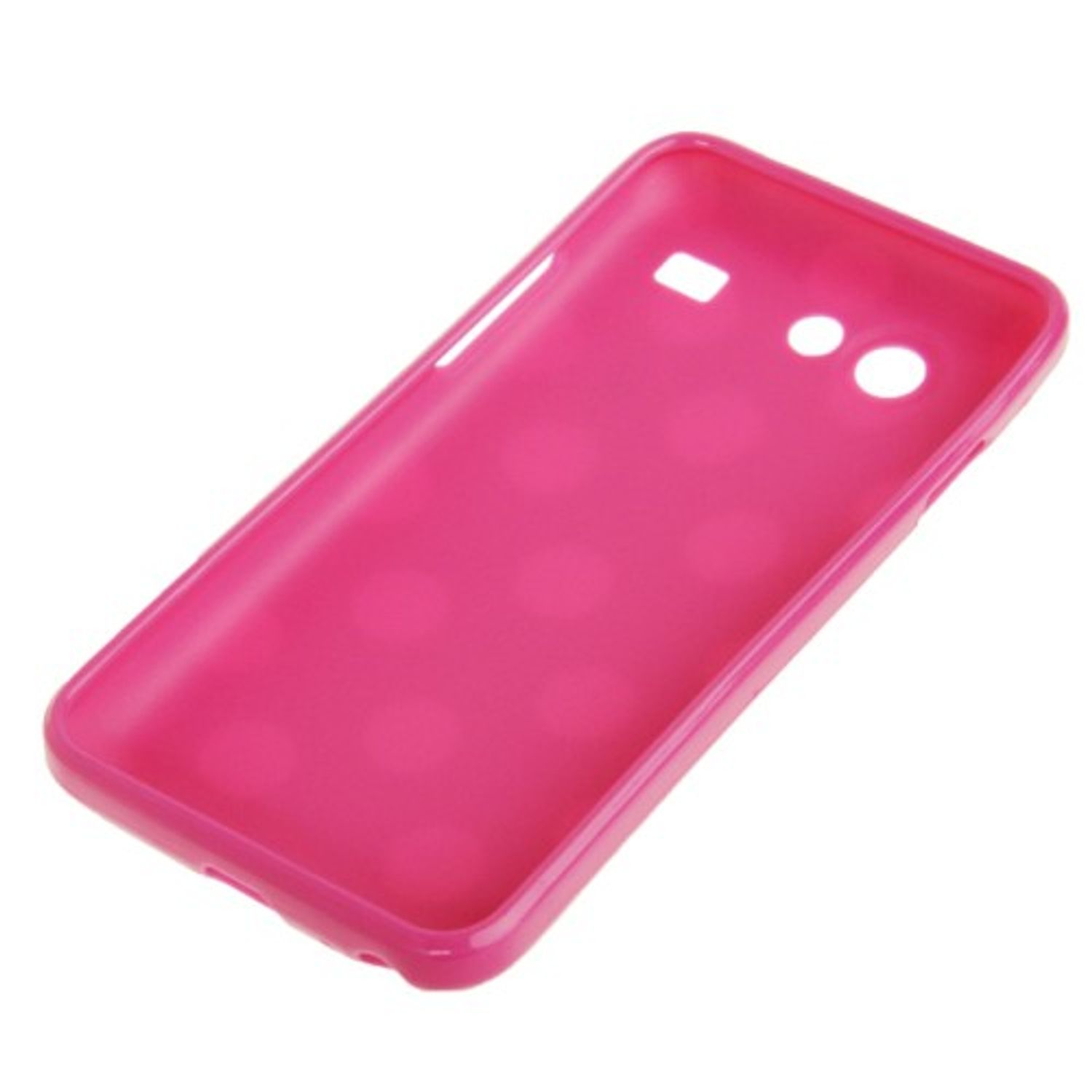 KÖNIG DESIGN Schutzhülle, Samsung, S Advance Rosa Galaxy i9070, Backcover