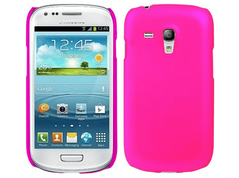 KÖNIG DESIGN Galaxy S3 Mini, Schutzhülle, Samsung, Backcover, Rosa