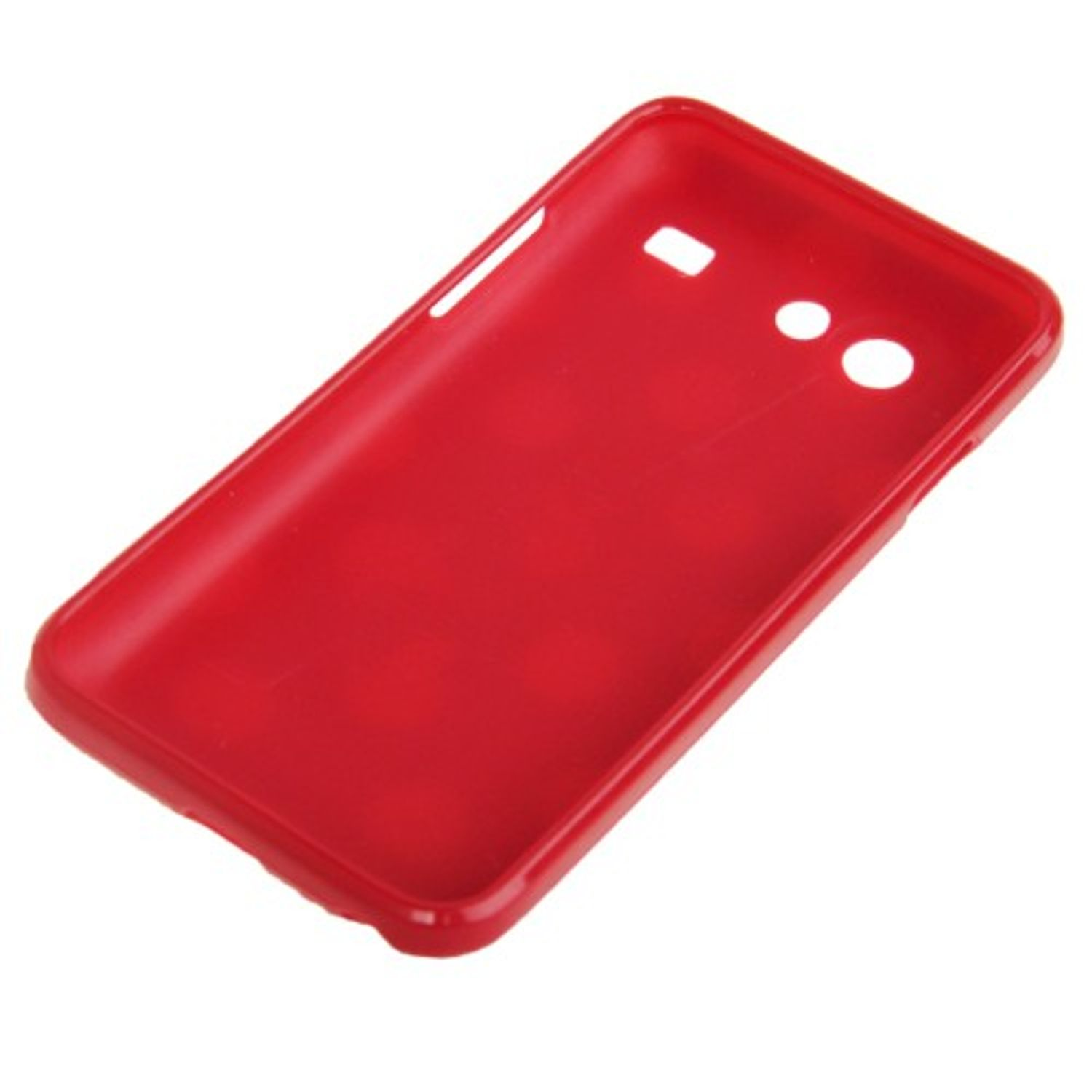 KÖNIG DESIGN Schutzhülle, Galaxy Samsung, Backcover, i9070, S Rot Advance