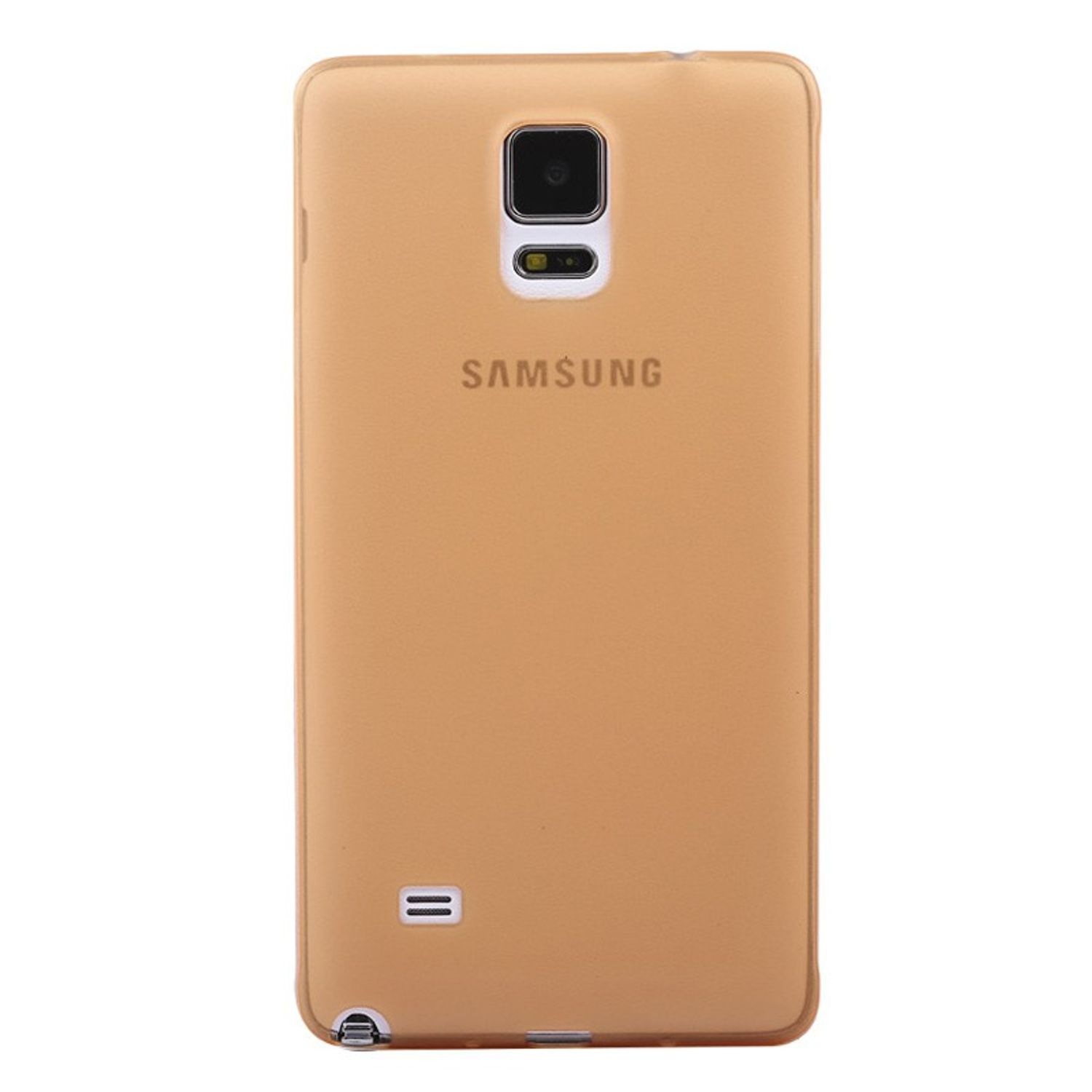 KÖNIG DESIGN Schutzhülle, Backcover, Samsung, 4, Orange Galaxy Note