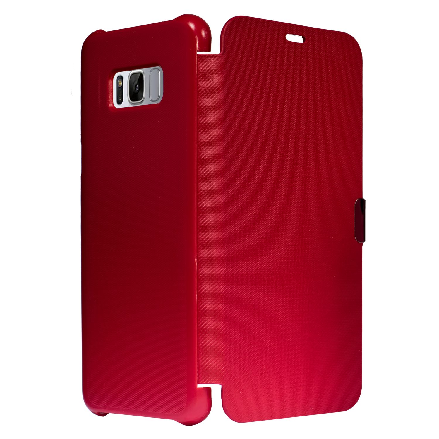 Schutzhülle, S8 Plus, Galaxy KÖNIG Rot Samsung, DESIGN Backcover,