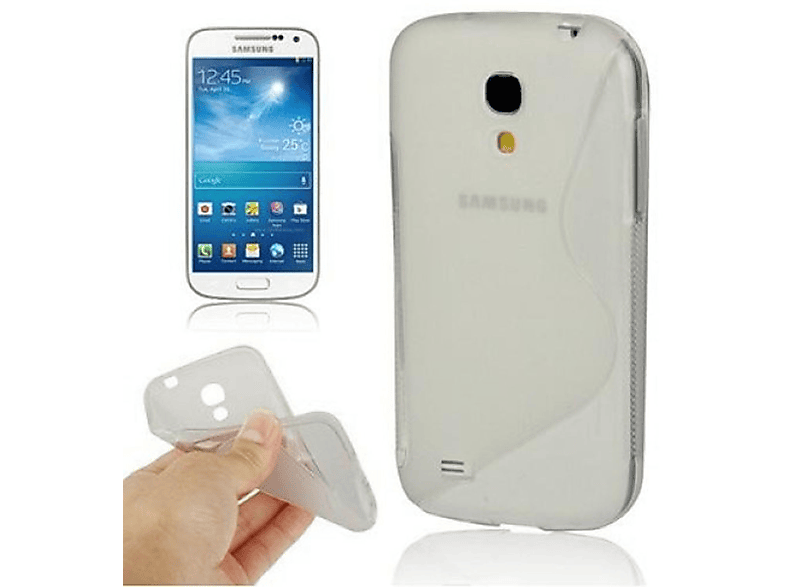 KÖNIG DESIGN Schutzhülle, Backcover, Samsung, Galaxy S4 Mini, Transparent
