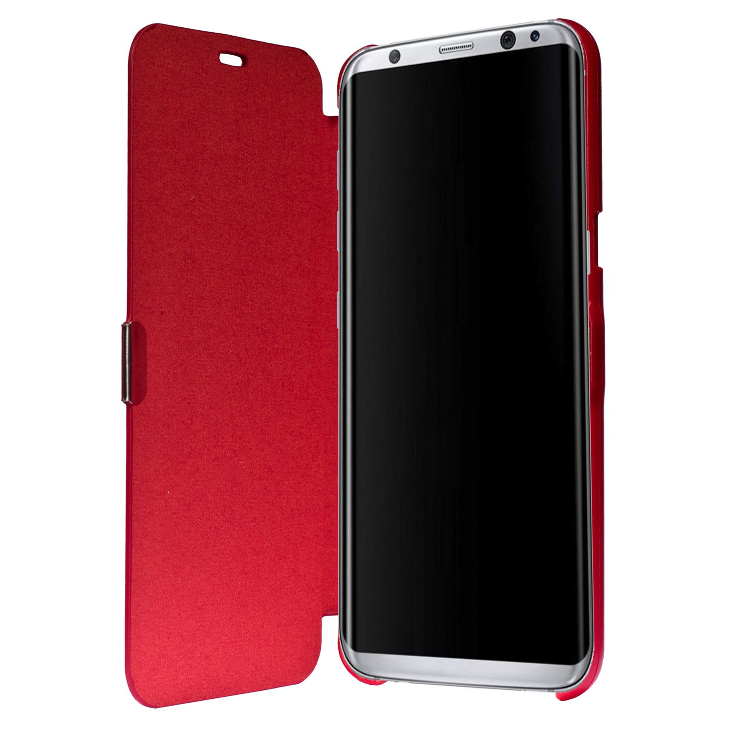 Schutzhülle, S8 Plus, Galaxy KÖNIG Rot Samsung, DESIGN Backcover,