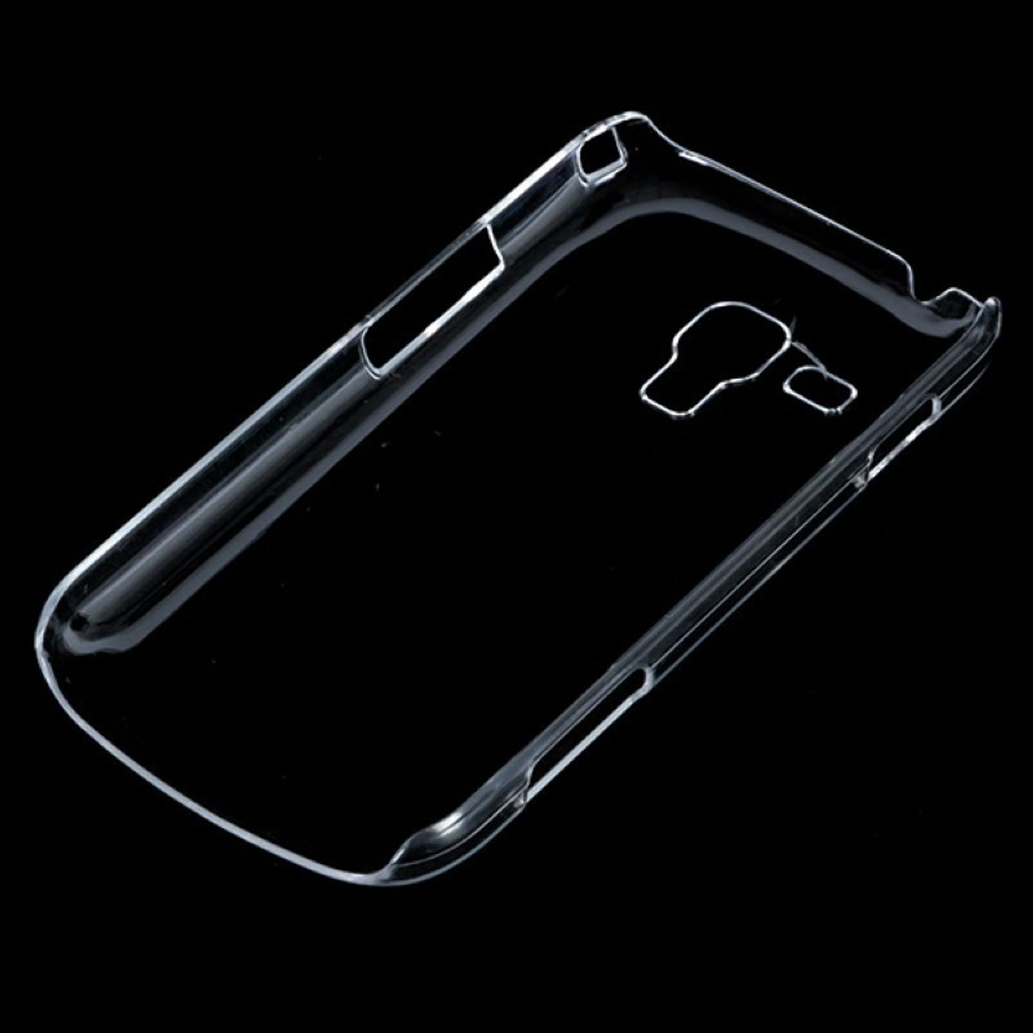 KÖNIG DESIGN Schutzhülle, Backcover, S Samsung, Transparent Galaxy Duos S7562
