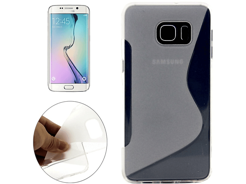 KÖNIG DESIGN Schutzhülle, Backcover, Samsung, Galaxy S6 Edge Plus, Transparent | Backcover