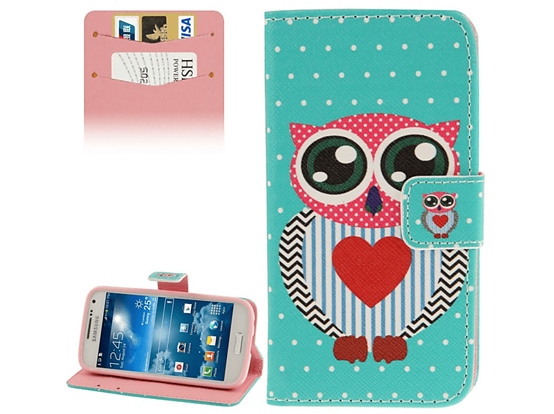 KÖNIG DESIGN Schutzhülle, Backcover, Samsung, Mini, S4 Galaxy Mehrfarbig