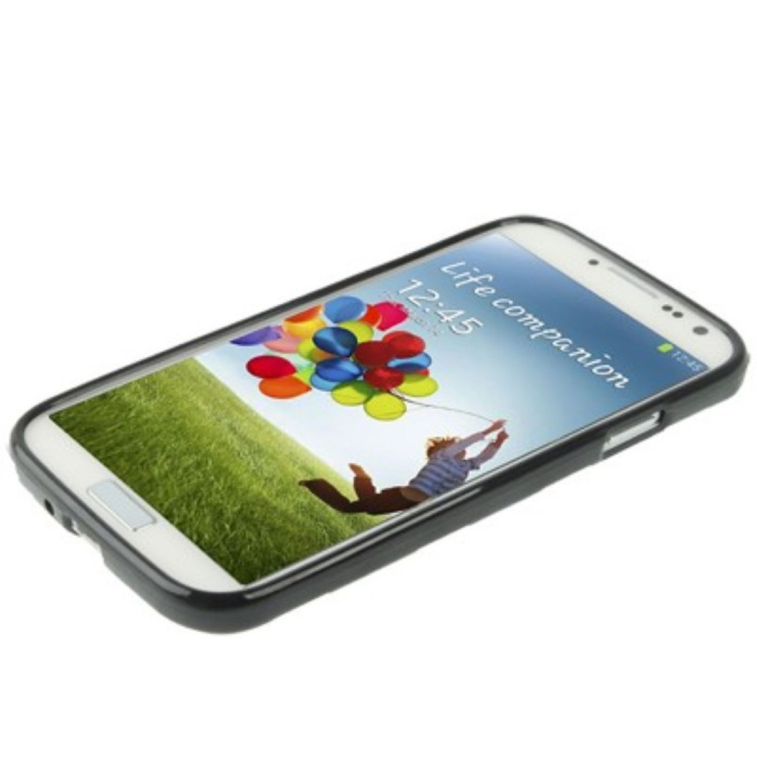 KÖNIG DESIGN Schutzhülle, Galaxy Samsung, Gelb Backcover, S4