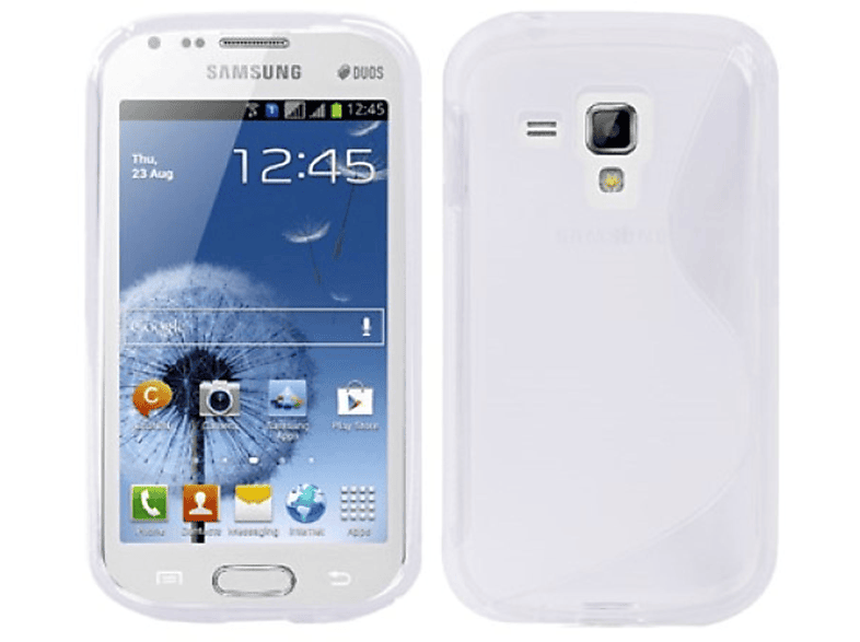 Galaxy KÖNIG Schutzhülle, S7562, Backcover, DESIGN Samsung, S Transparent Duos