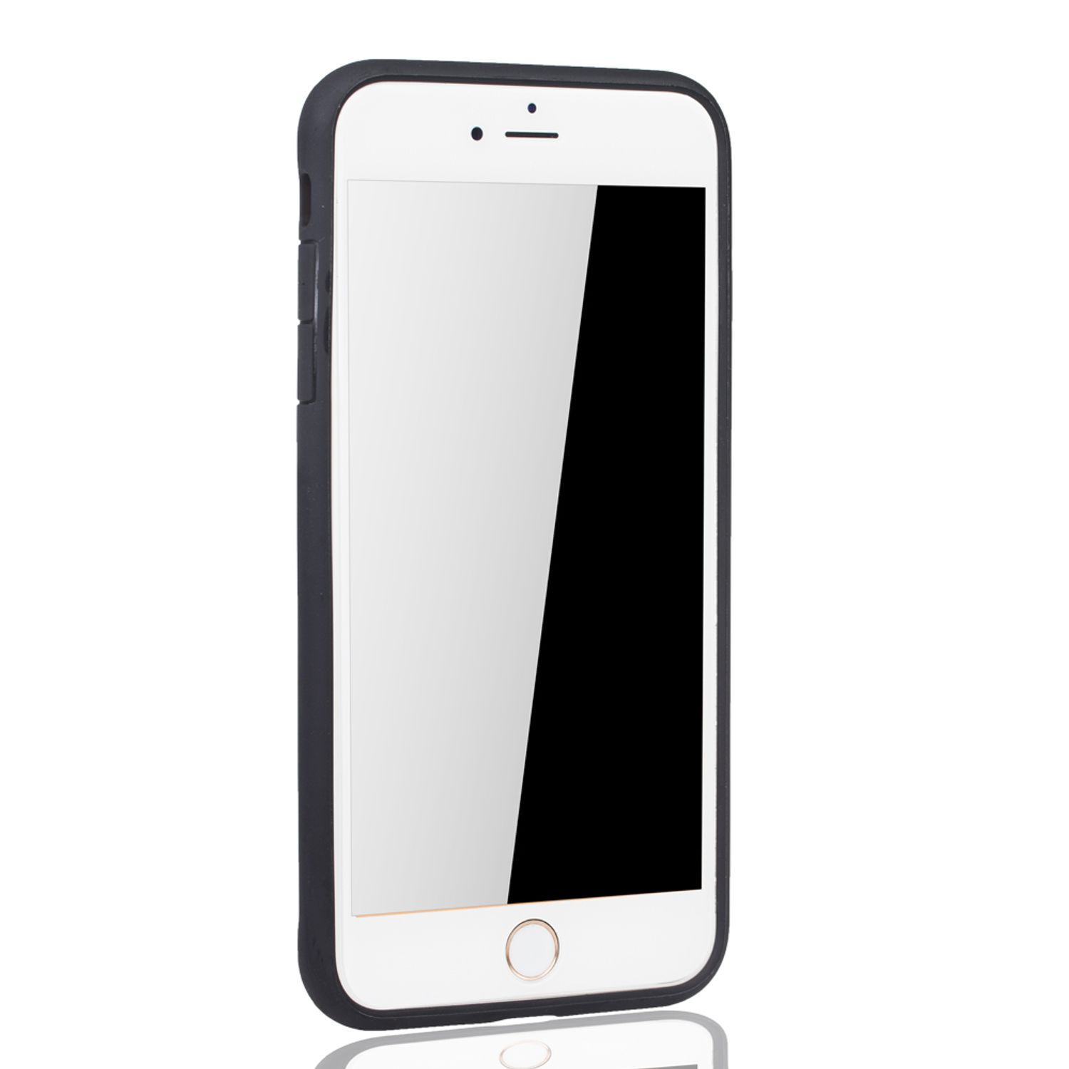 KÖNIG DESIGN Grau iPhone 7 Plus Backcover, Apple, 8 Schutzhülle, Plus, 