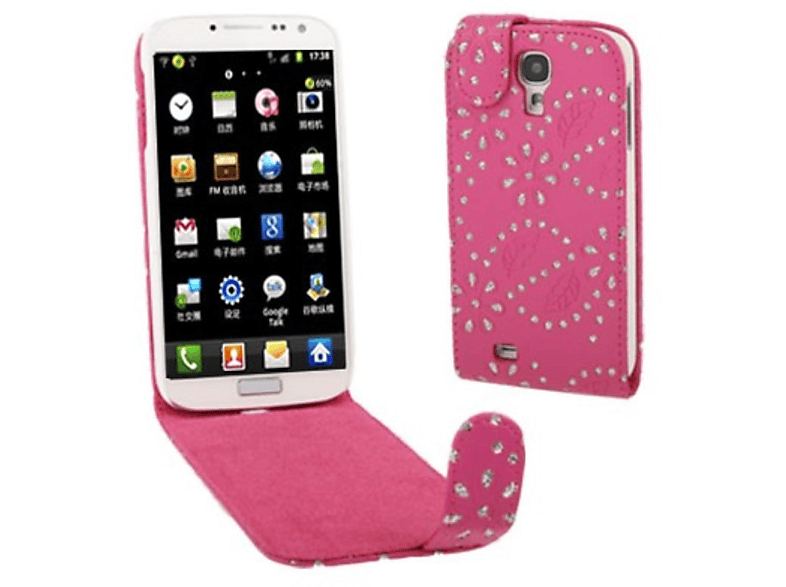 Samsung, KÖNIG DESIGN Rosa Backcover, S4, Galaxy Schutzhülle,